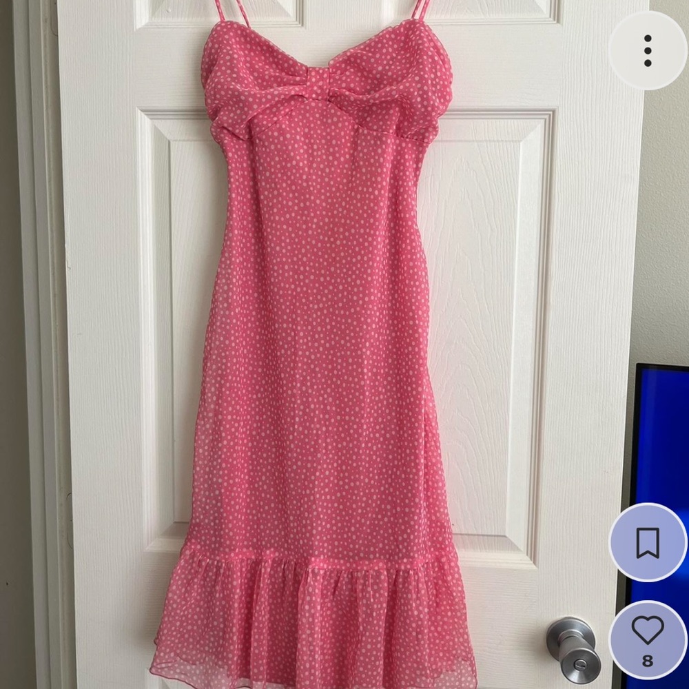 Pink Polka Dot 90’s Dress